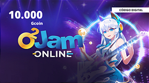 Cash O2JAM Gcoin 10.000 - Código Digital